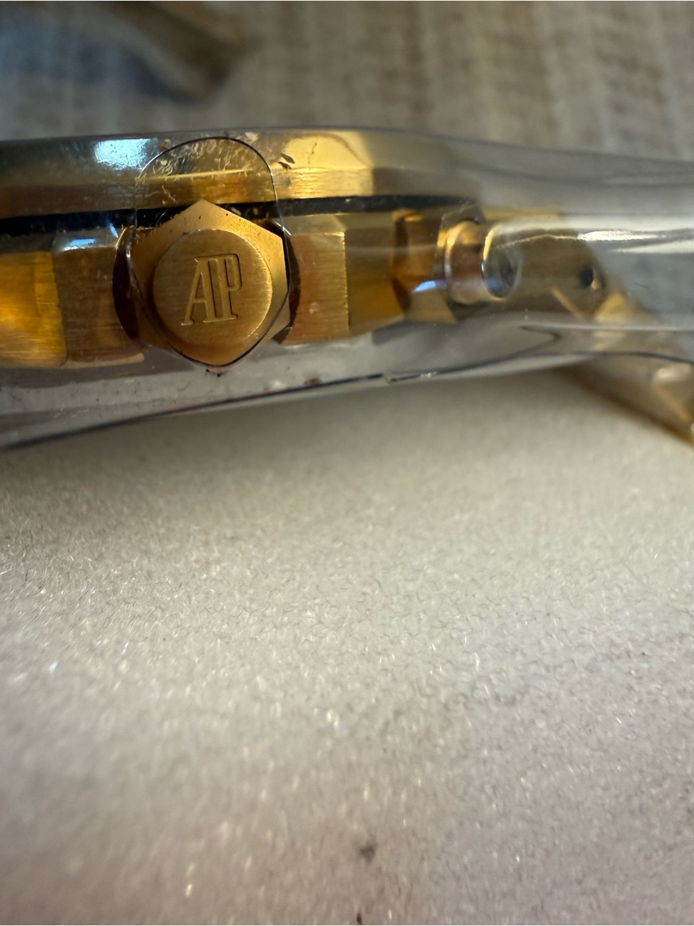 Audemars Piguet Green Dial Gold Bracelet Chronograph - Picture 7 of 9